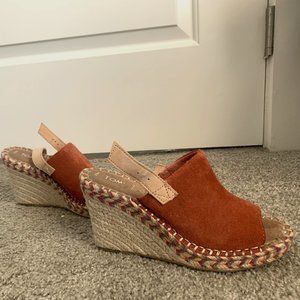 TOMS Espadrille Wedges